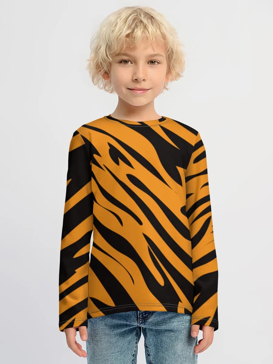 Orange Tiger Stripes