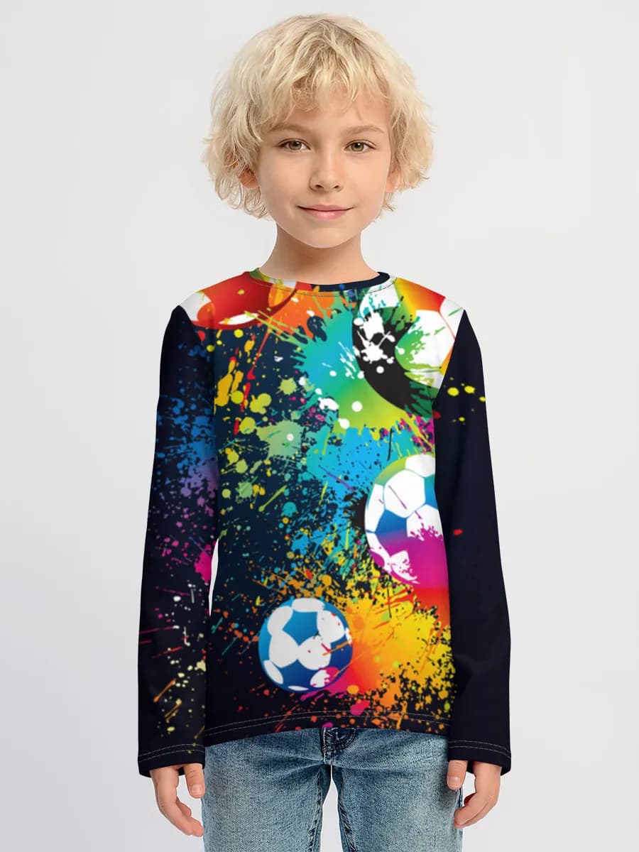 Color Splash Soccer Balls