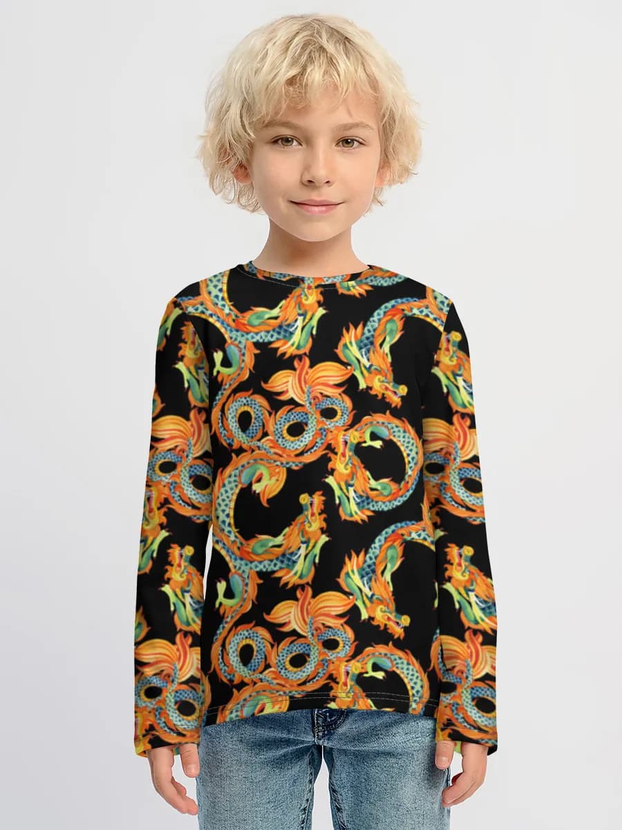 Flame Coiled Dragons
