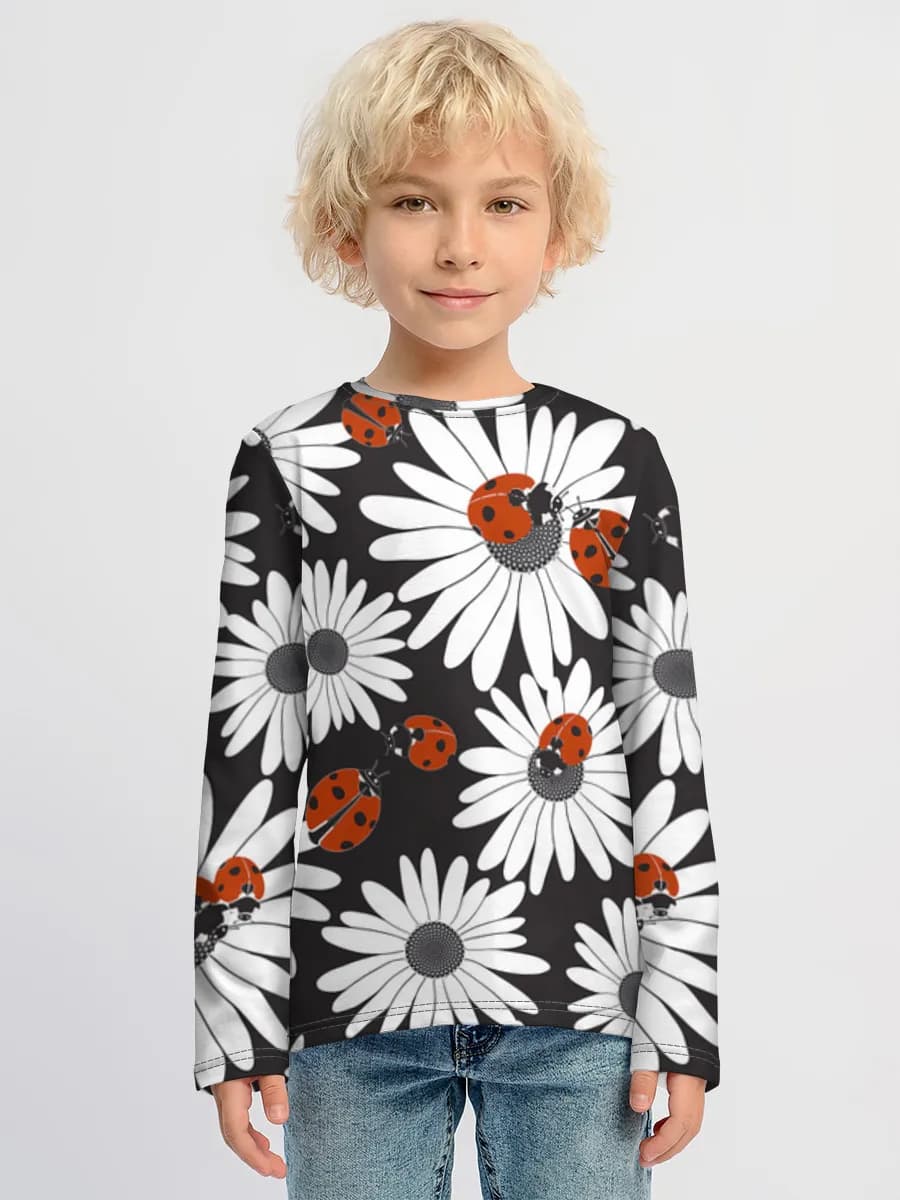 Ladybugs On Daisies
