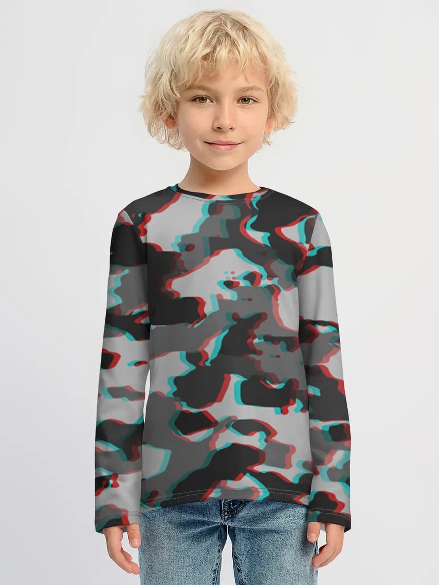 Children's cotton long sleeve shirt