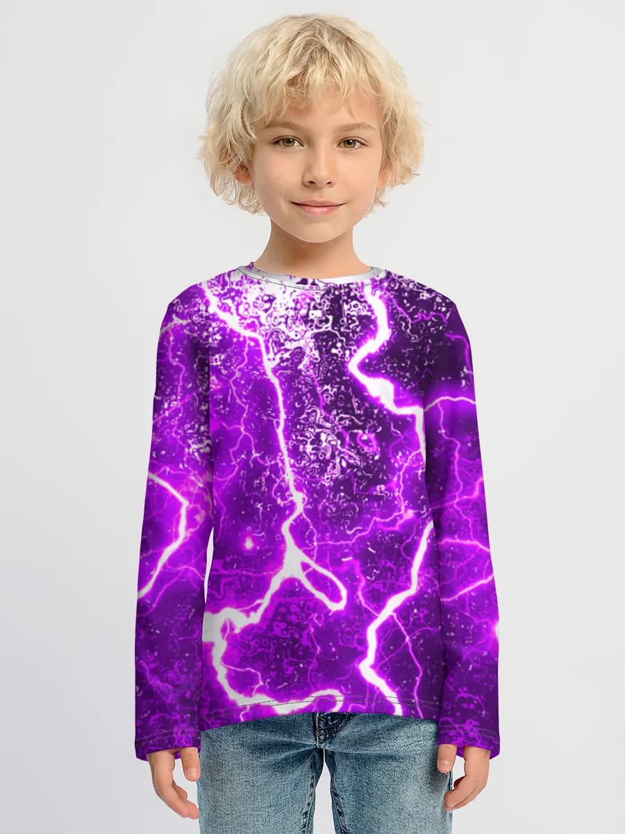 Children's cotton long sleeve shirt
