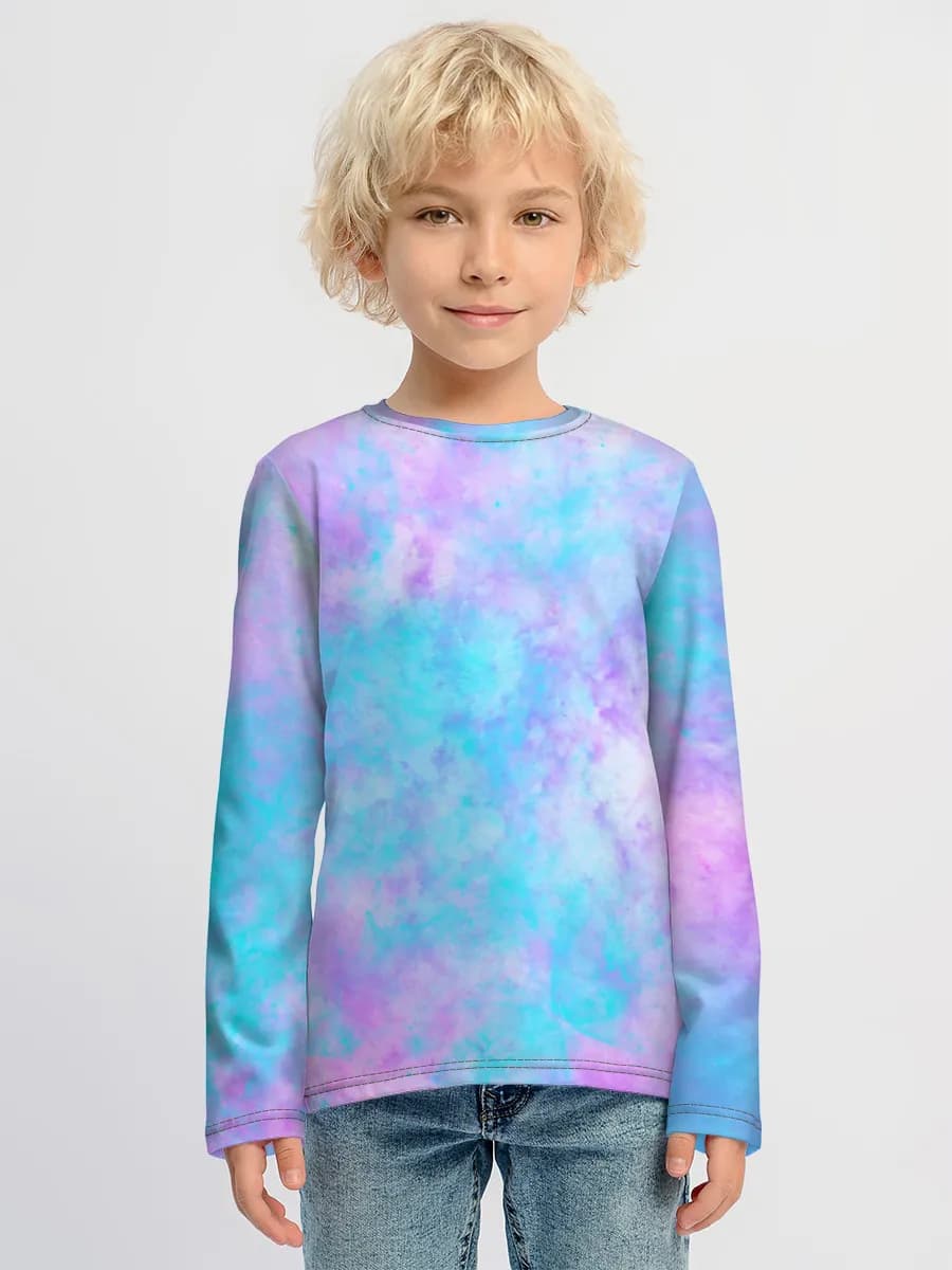 Children's cotton long sleeve shirt