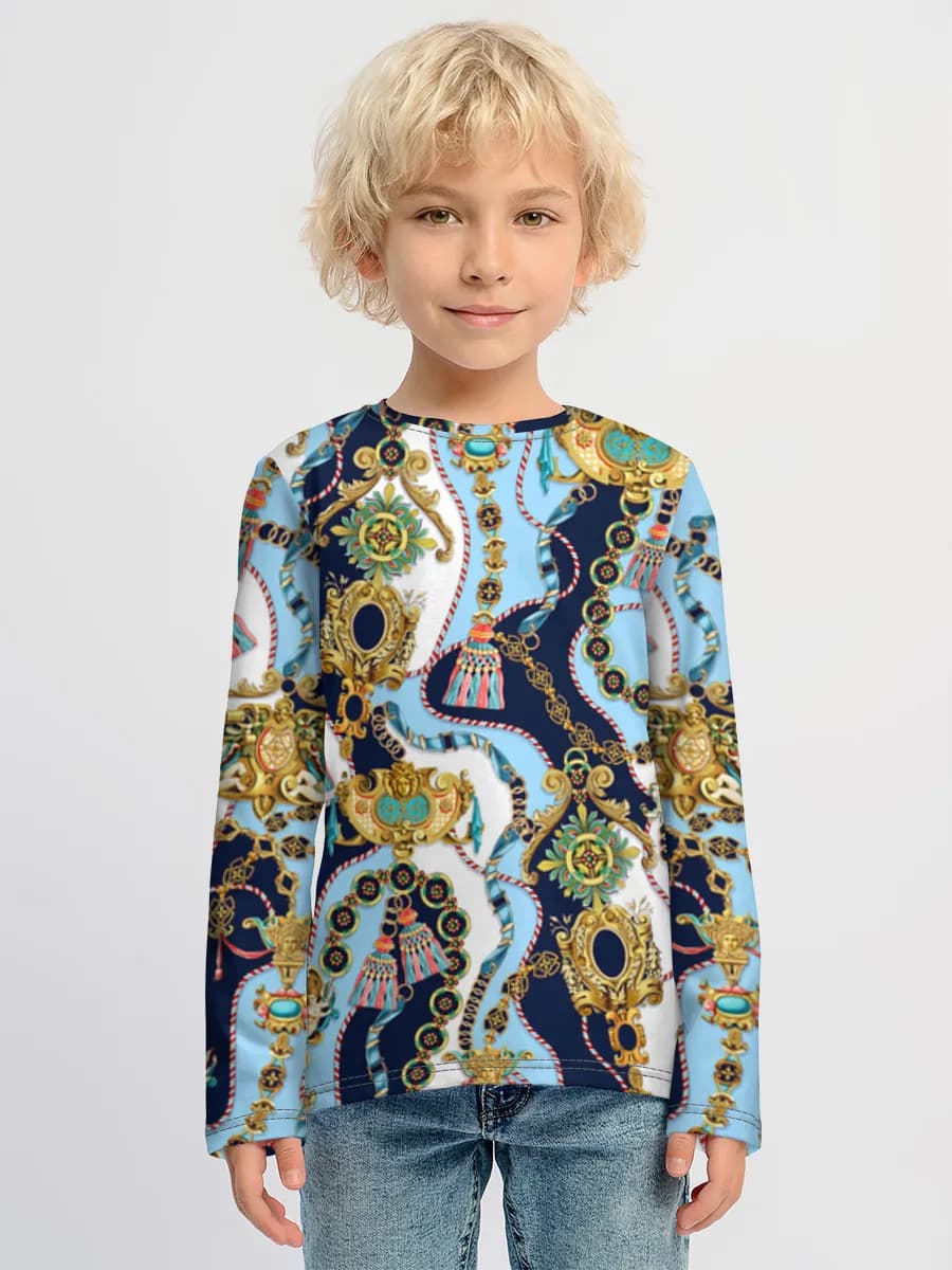Baroque Chain Scarf Art