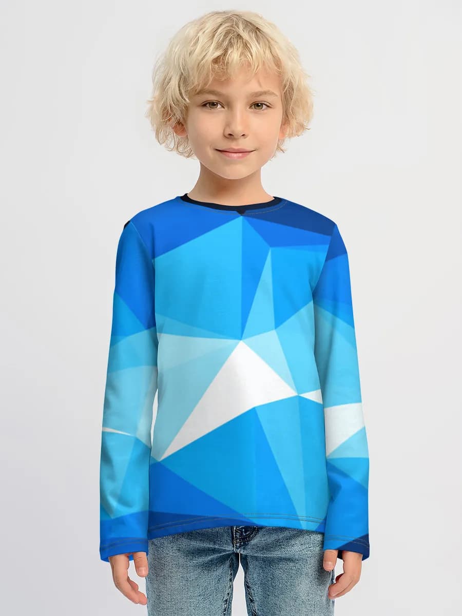 Children's cotton long sleeve shirt