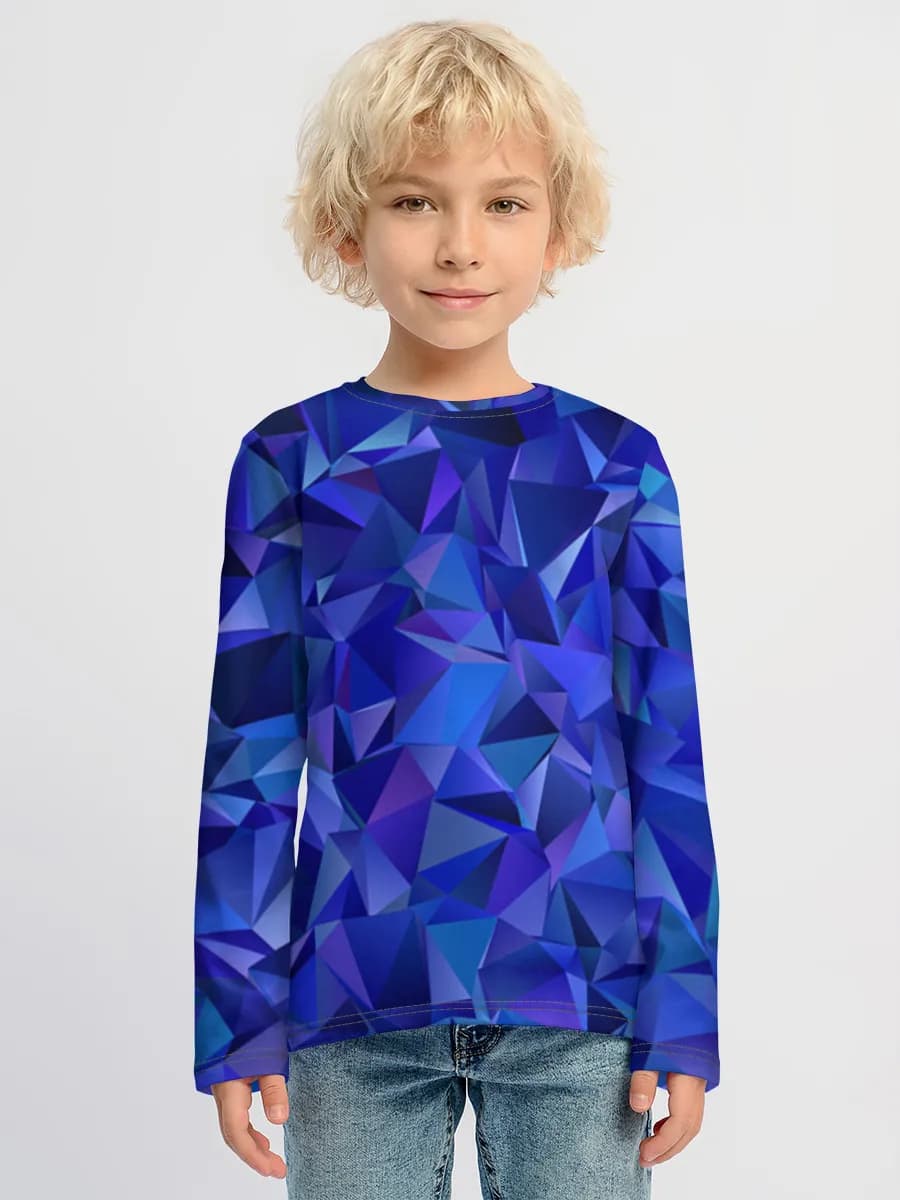 Children's cotton long sleeve shirt