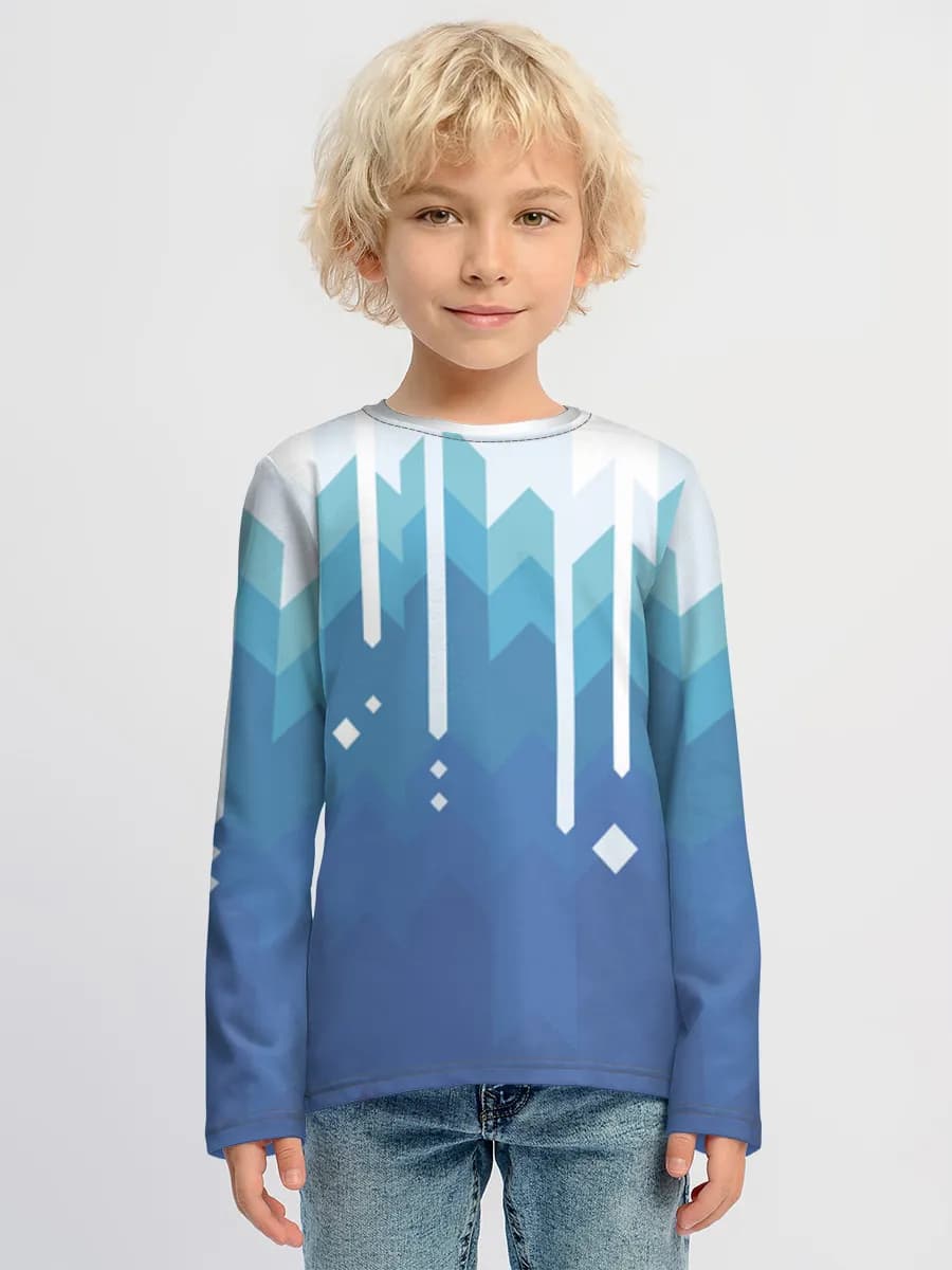 Children's cotton long sleeve shirt