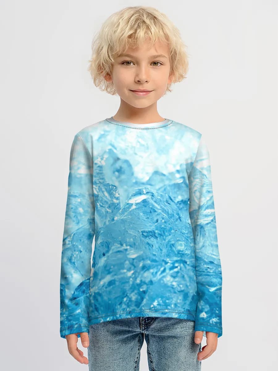 Children's cotton long sleeve shirt