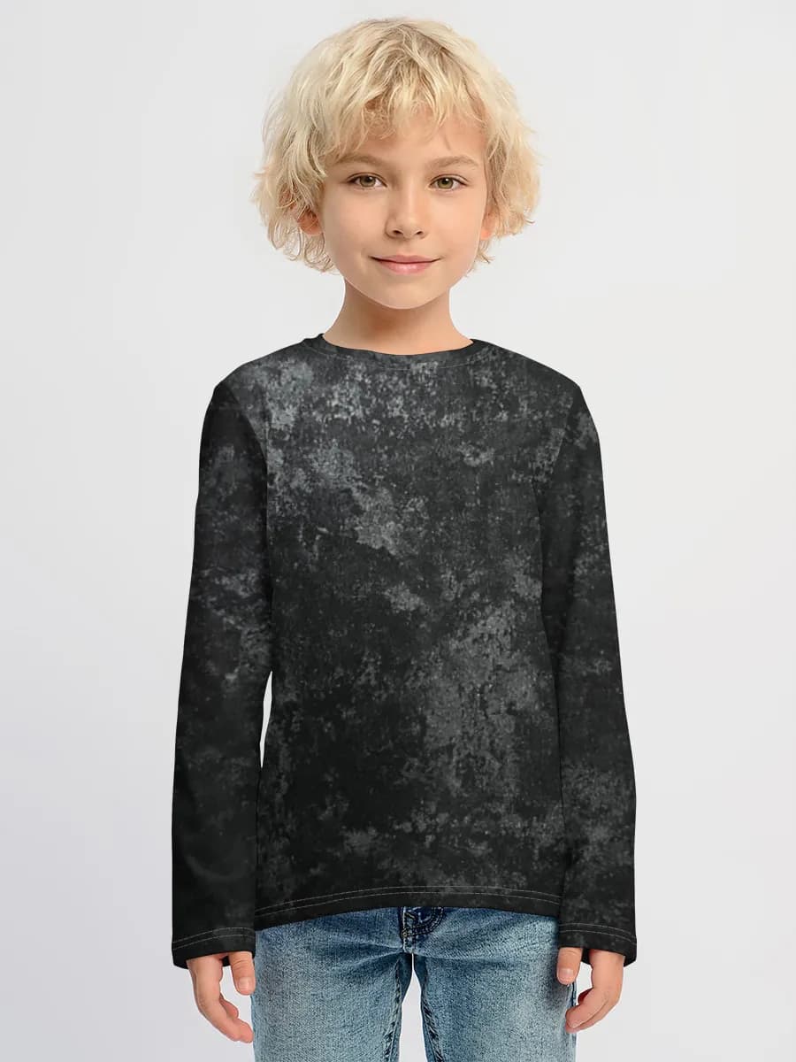 Children's cotton long sleeve shirt