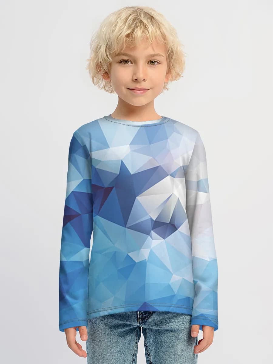 Children's cotton long sleeve shirt