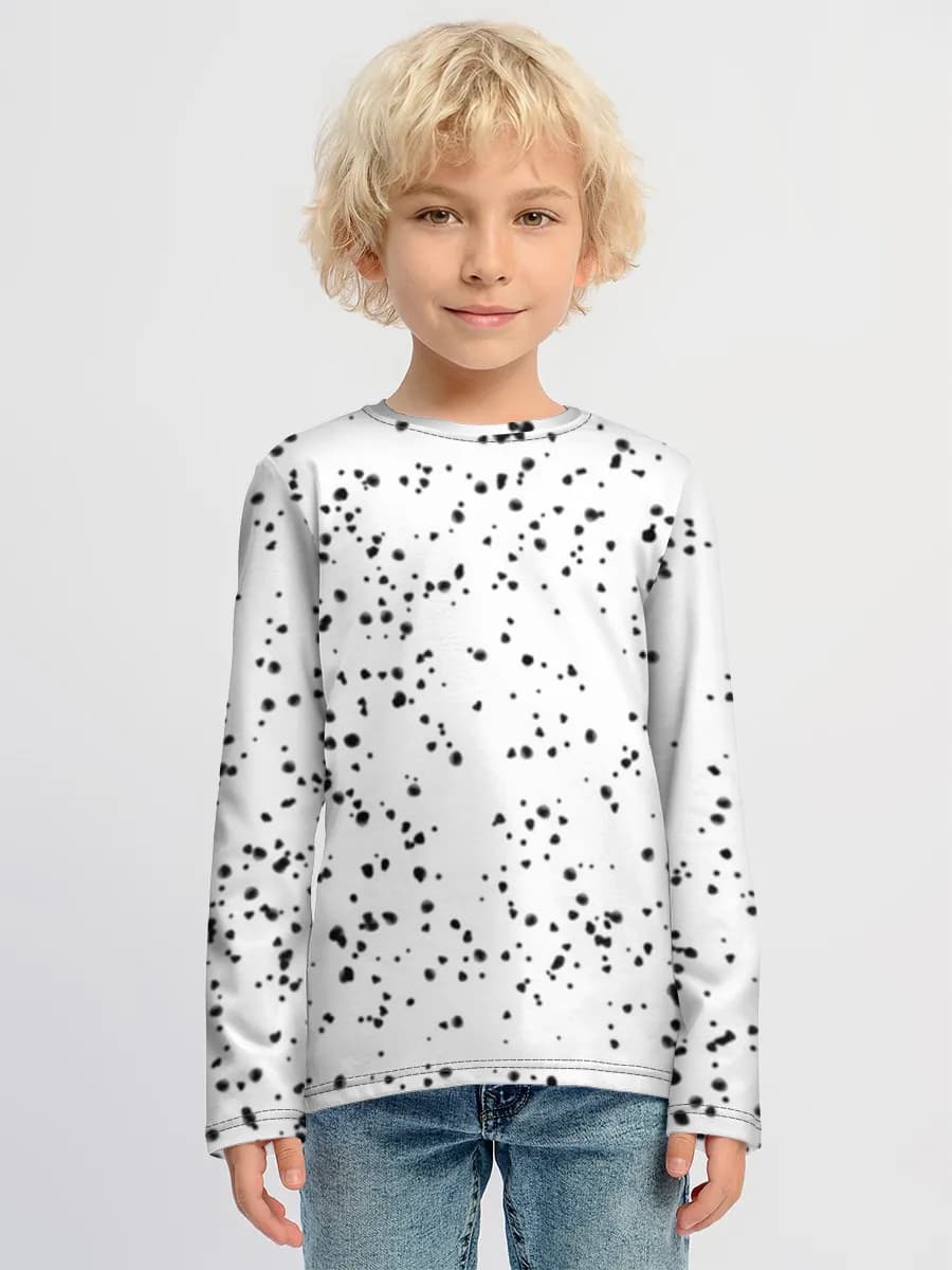 Children's cotton long sleeve shirt
