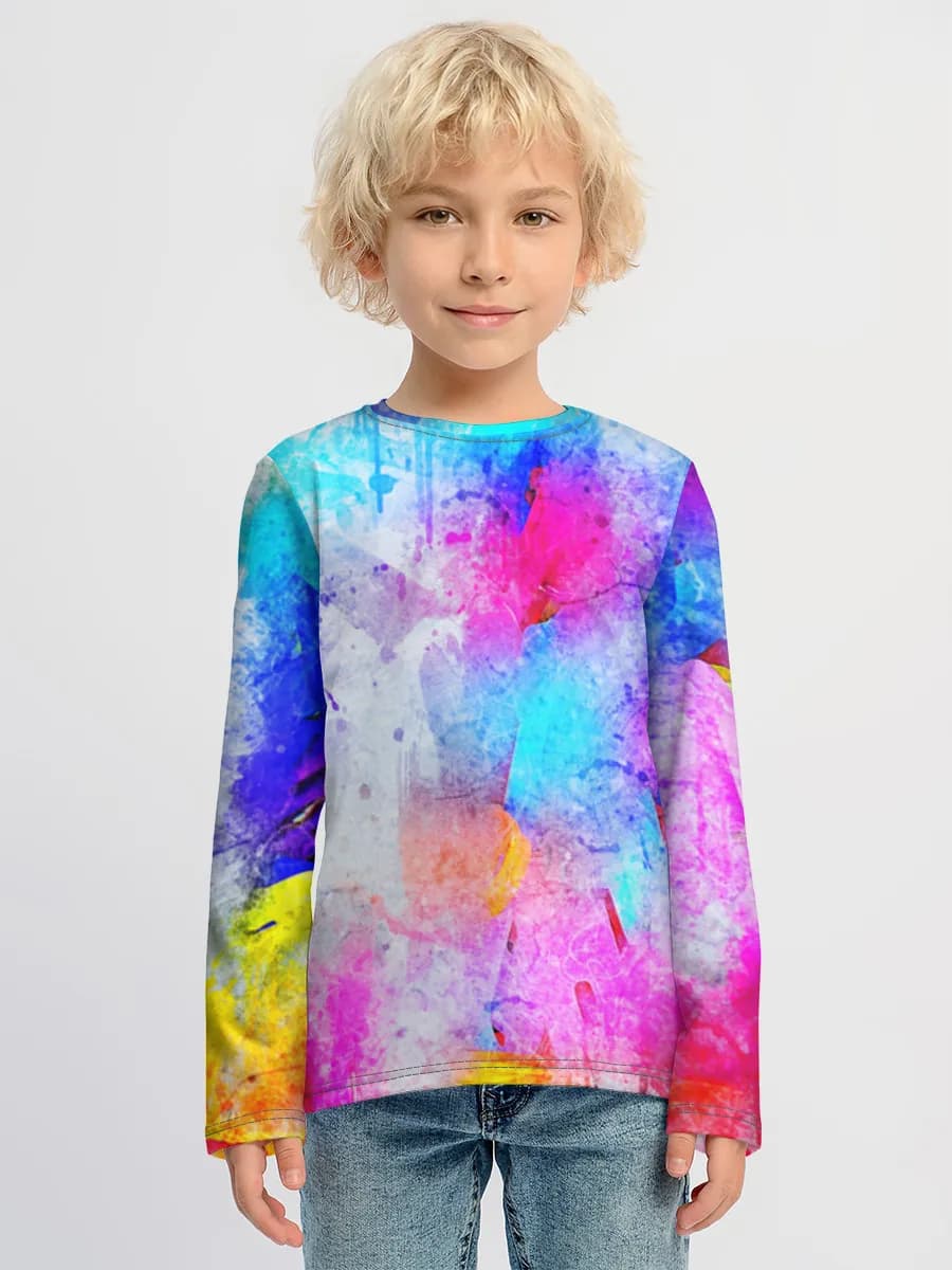 Vibrant Paint Splash Abstract