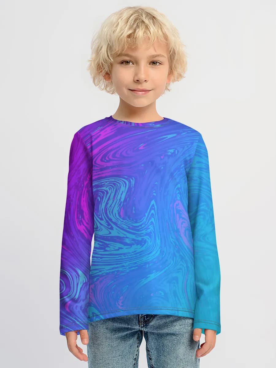 Neon Marble Swirl