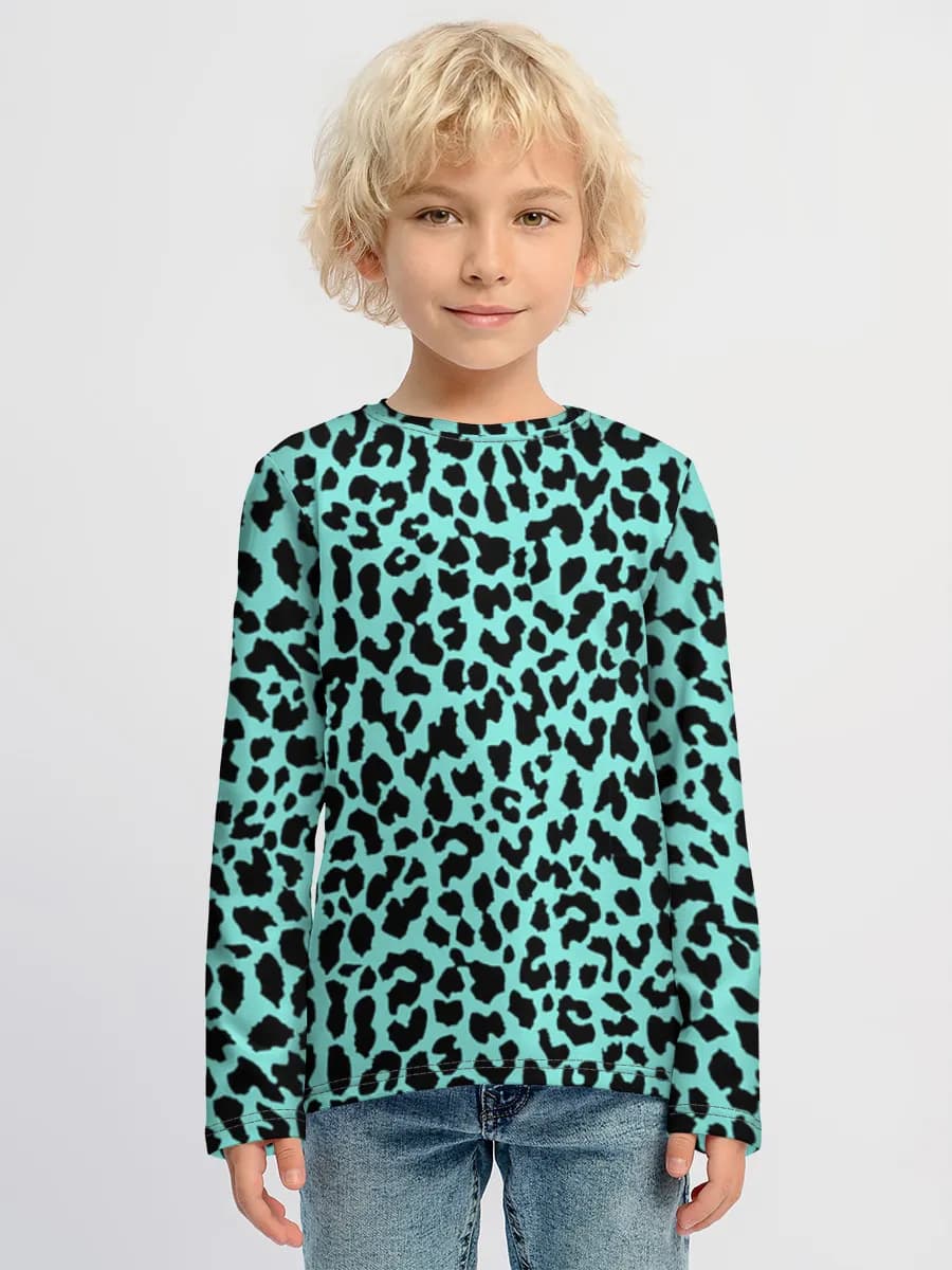 Children's cotton long sleeve shirt