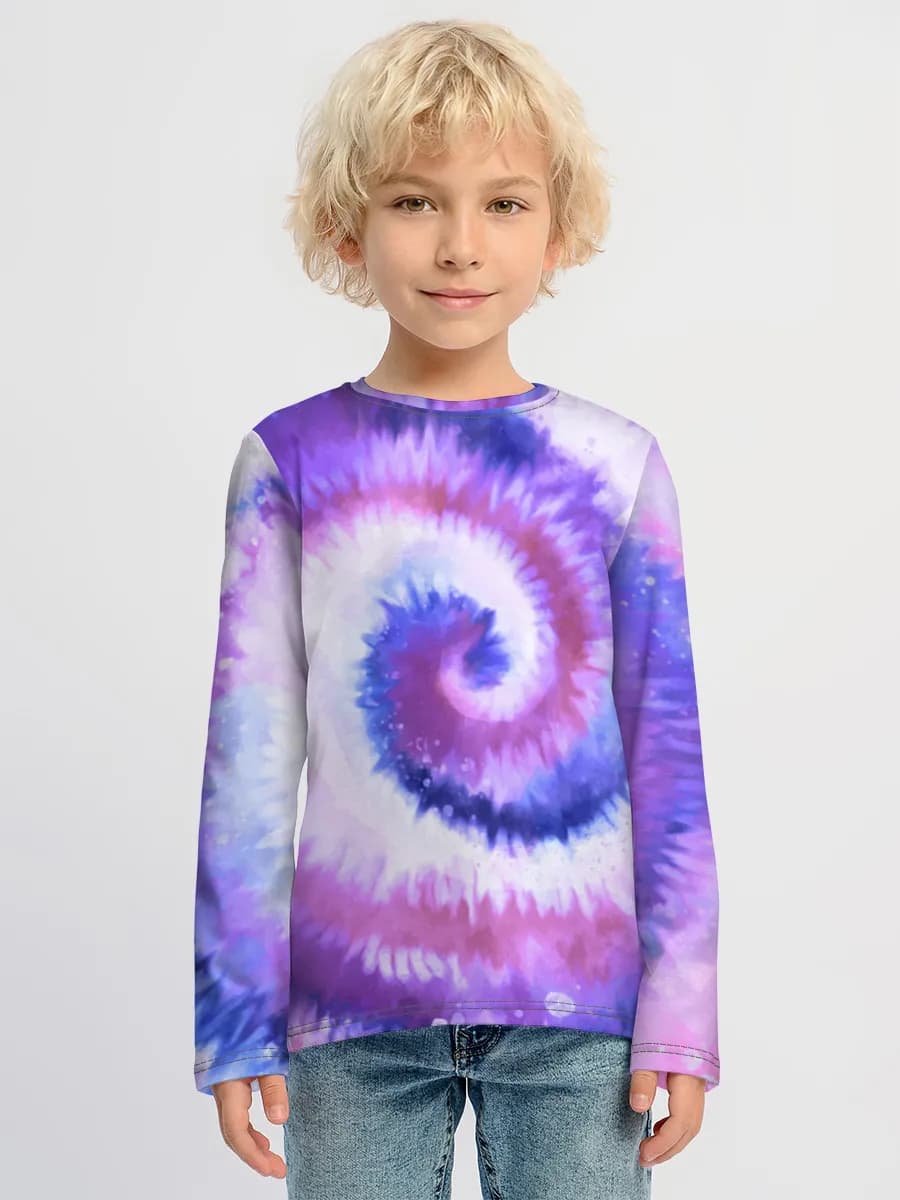 Pastel Tie Dye Spiral