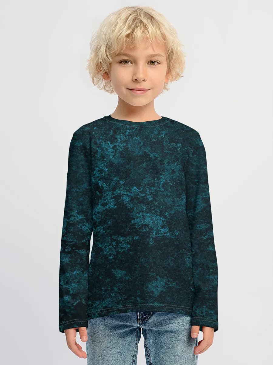 Dark Teal Grunge Texture