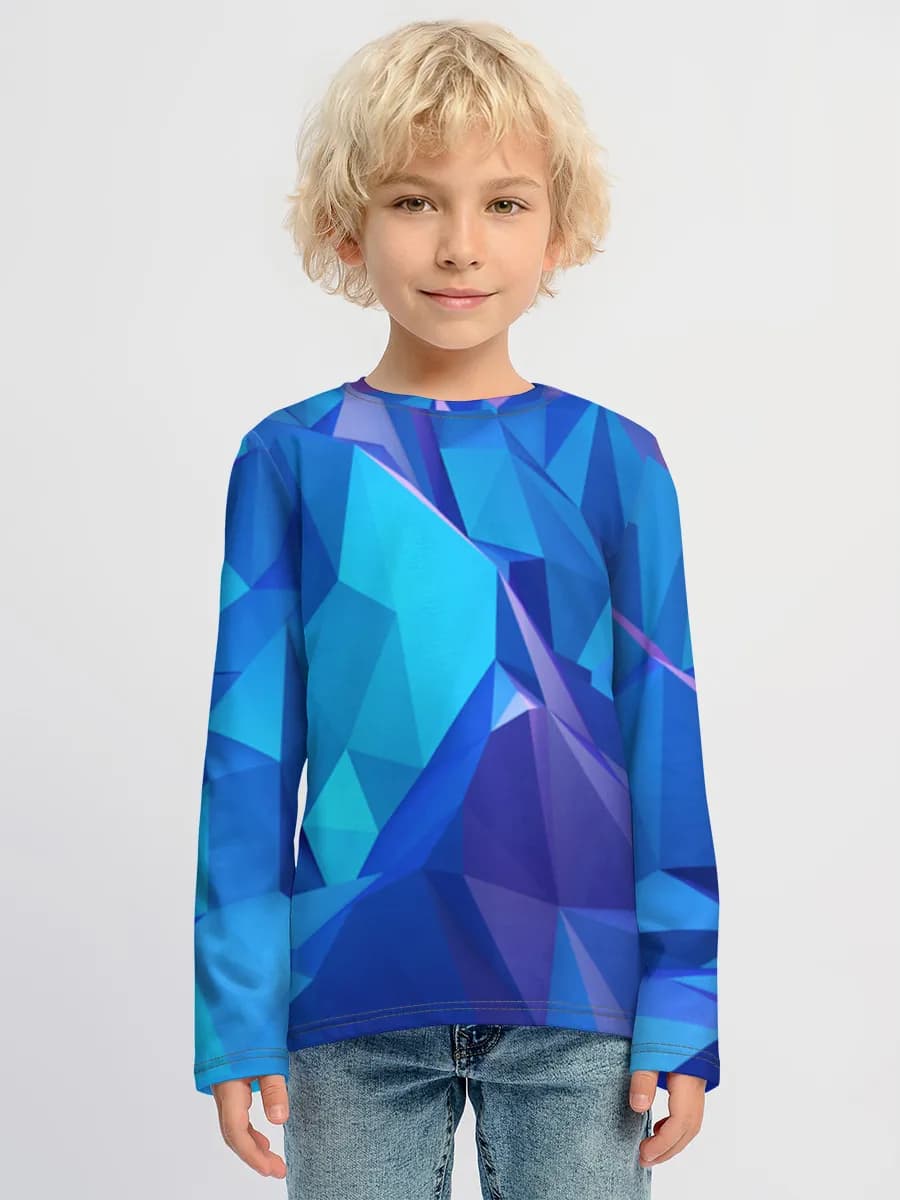 Children's cotton long sleeve shirt