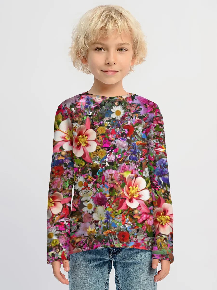 Vibrant Floral Collage