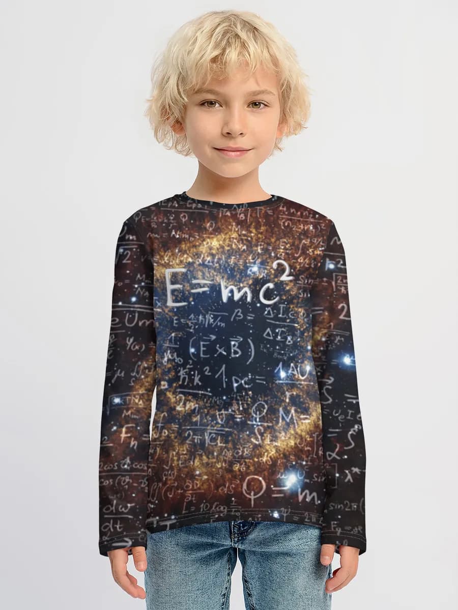 Children's cotton long sleeve shirt