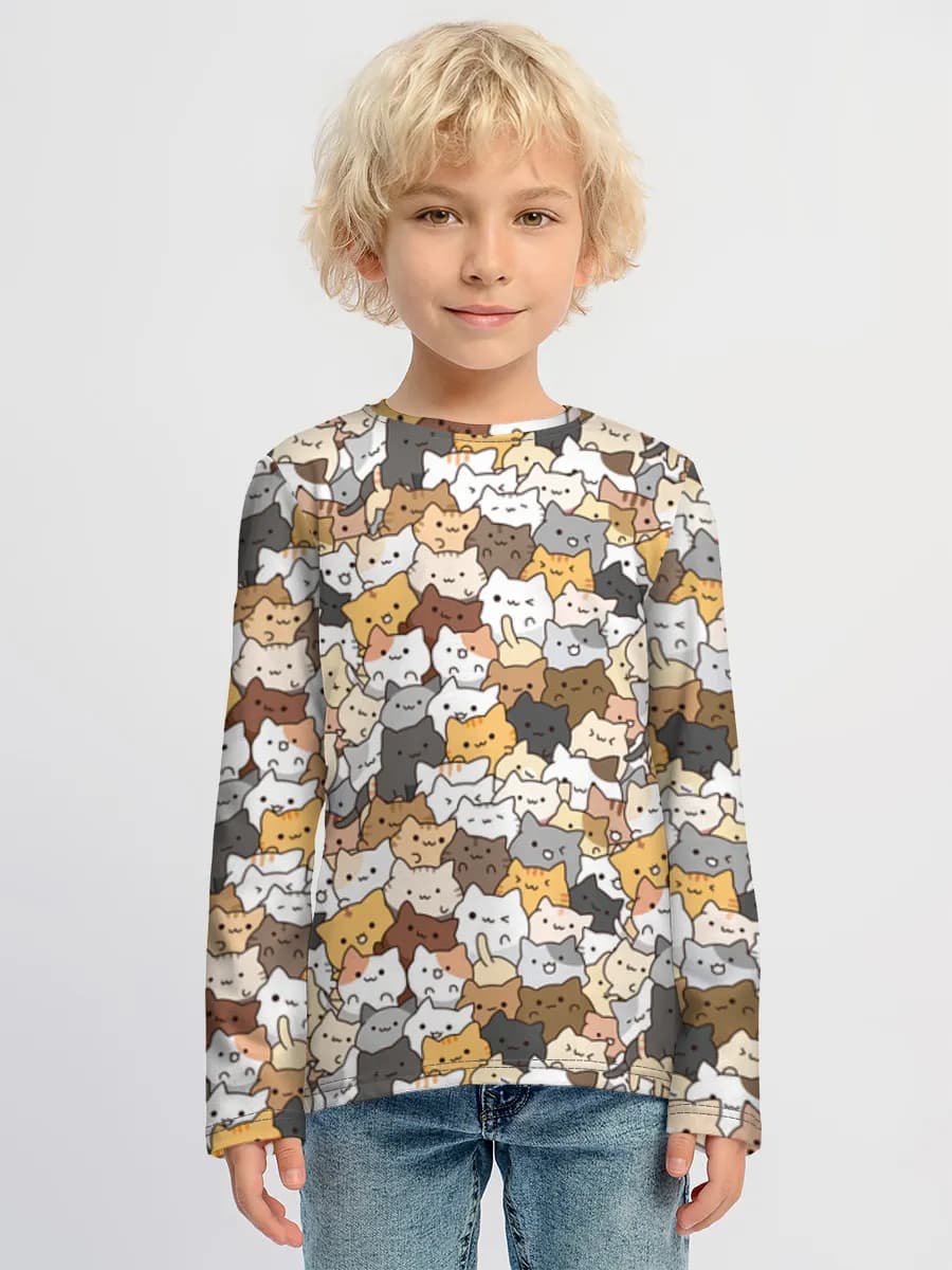 Kawaii Cat Crowd