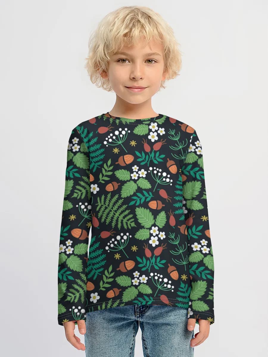 Woodland Botanicals On Dark