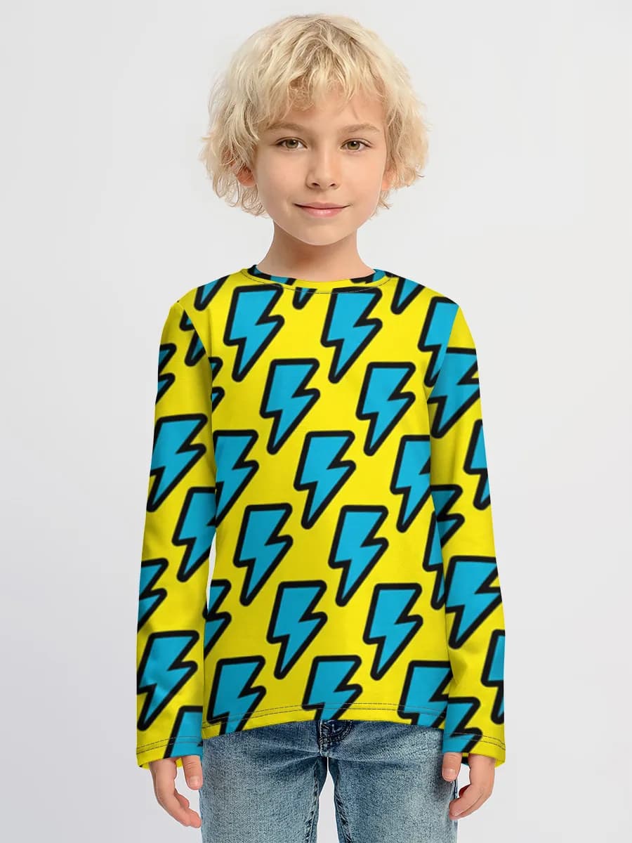 Children's cotton long sleeve shirt