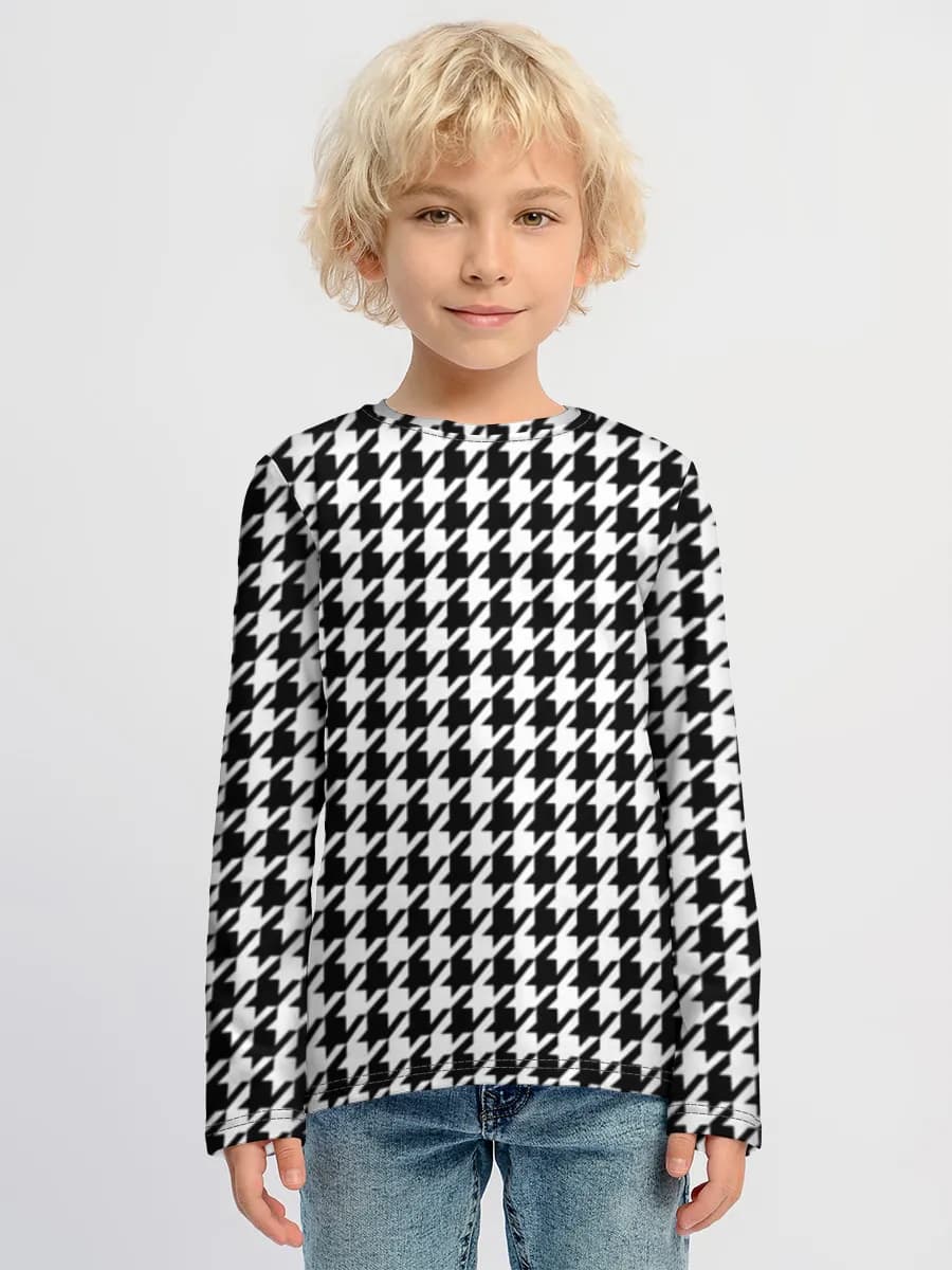 Classic Black Houndstooth