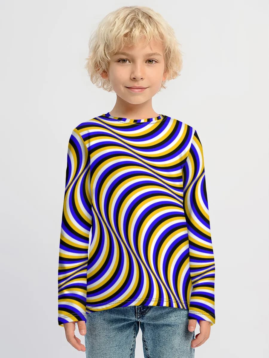 Trippy Wavy Op Art