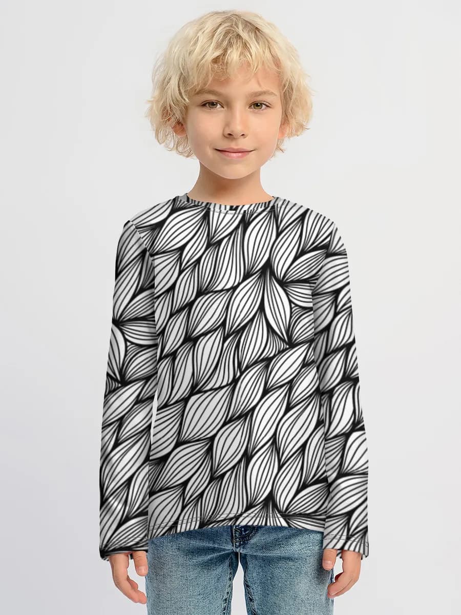 Abstract Leaf Linework