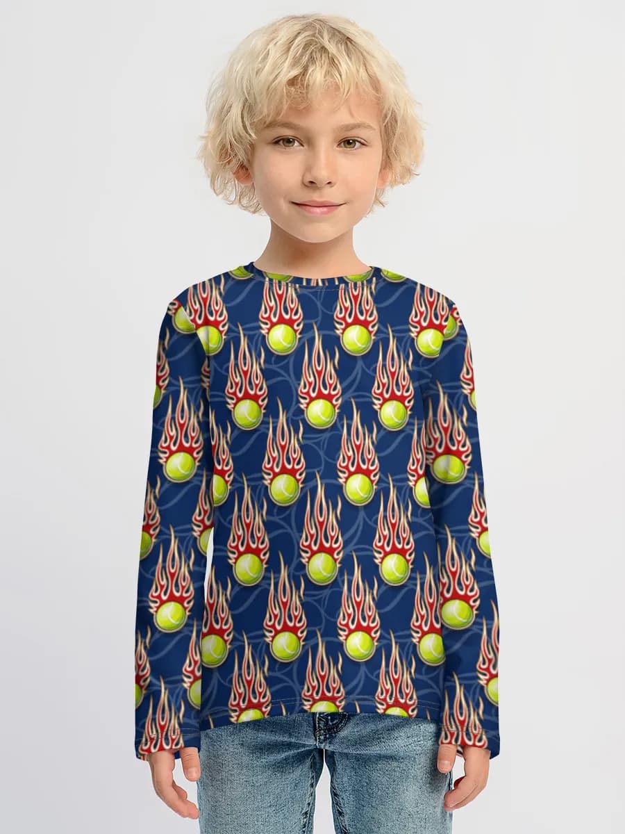 Flaming Tennis Balls