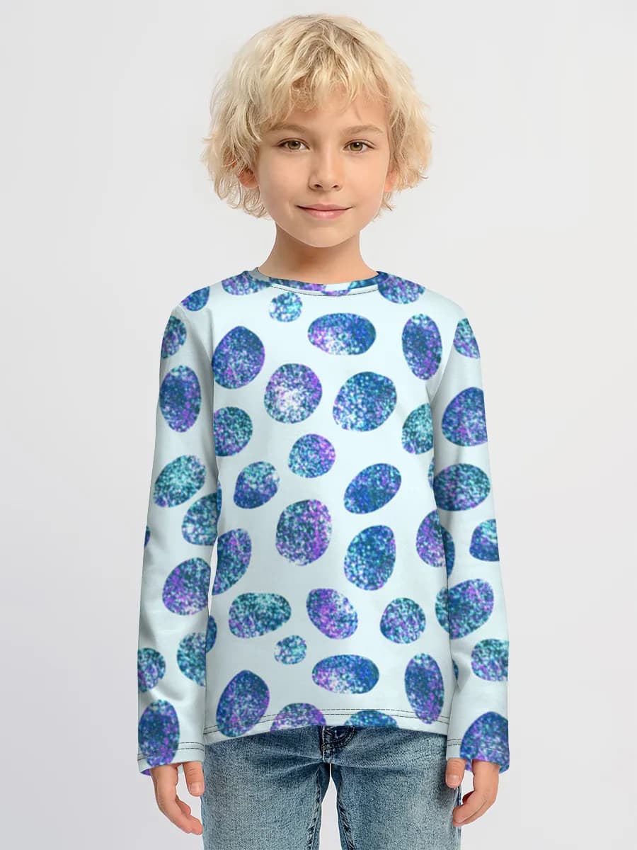 Children's cotton long sleeve shirt