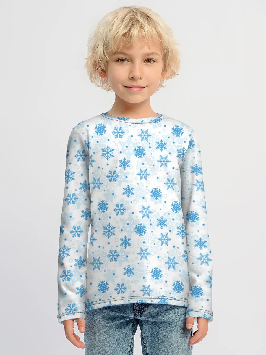 Children's cotton long sleeve shirt