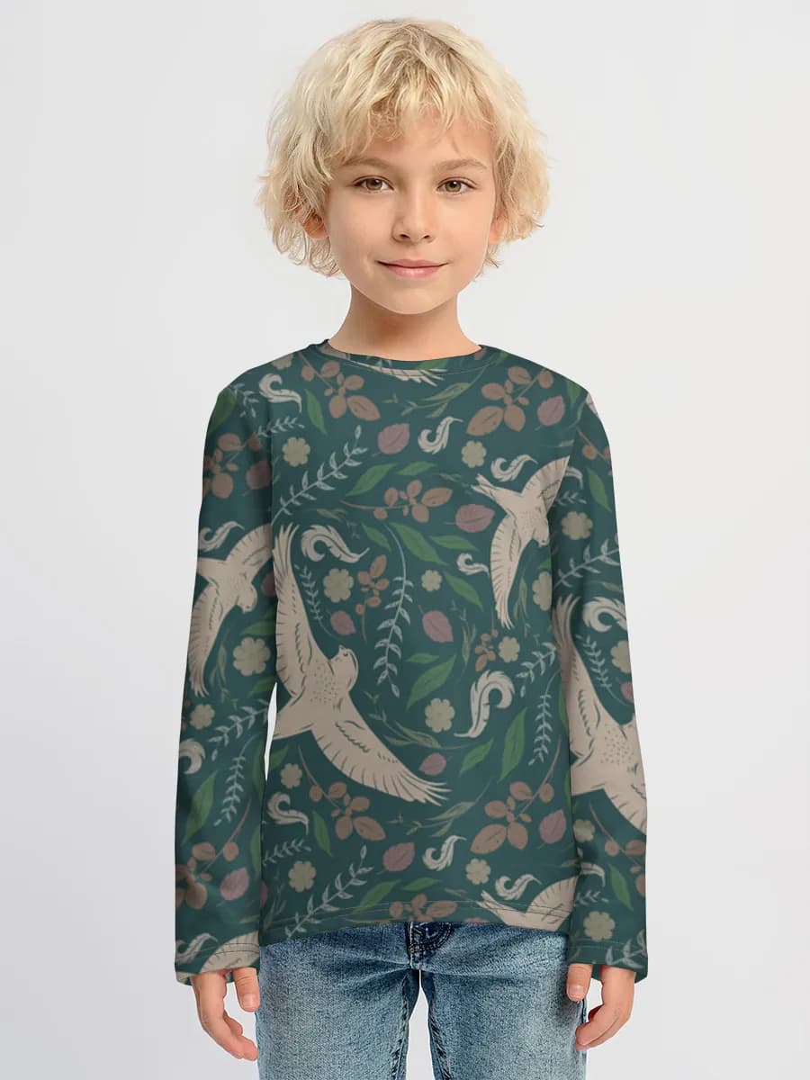 Vintage Birds And Botanicals