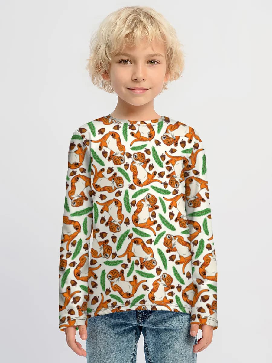 Playful Tigers And Acorns
