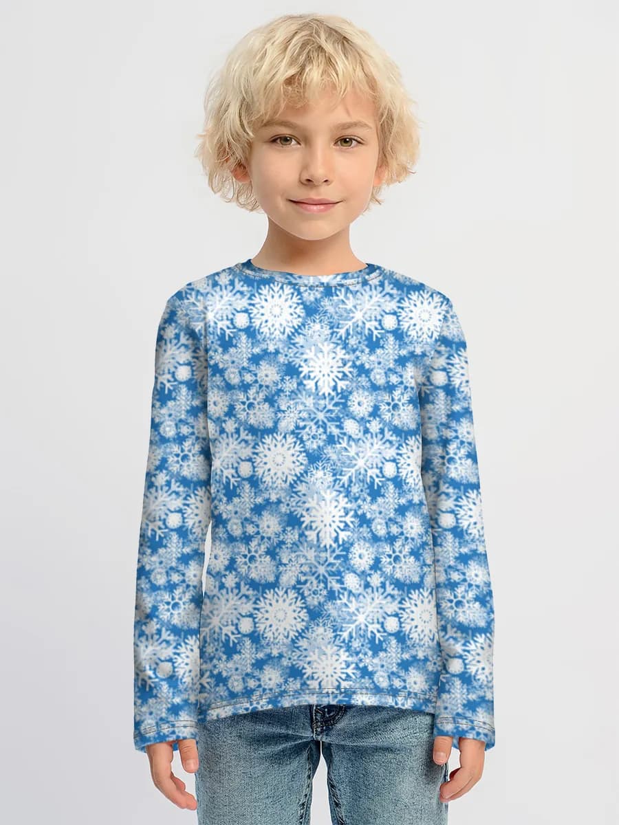 Winter Snowflake Print