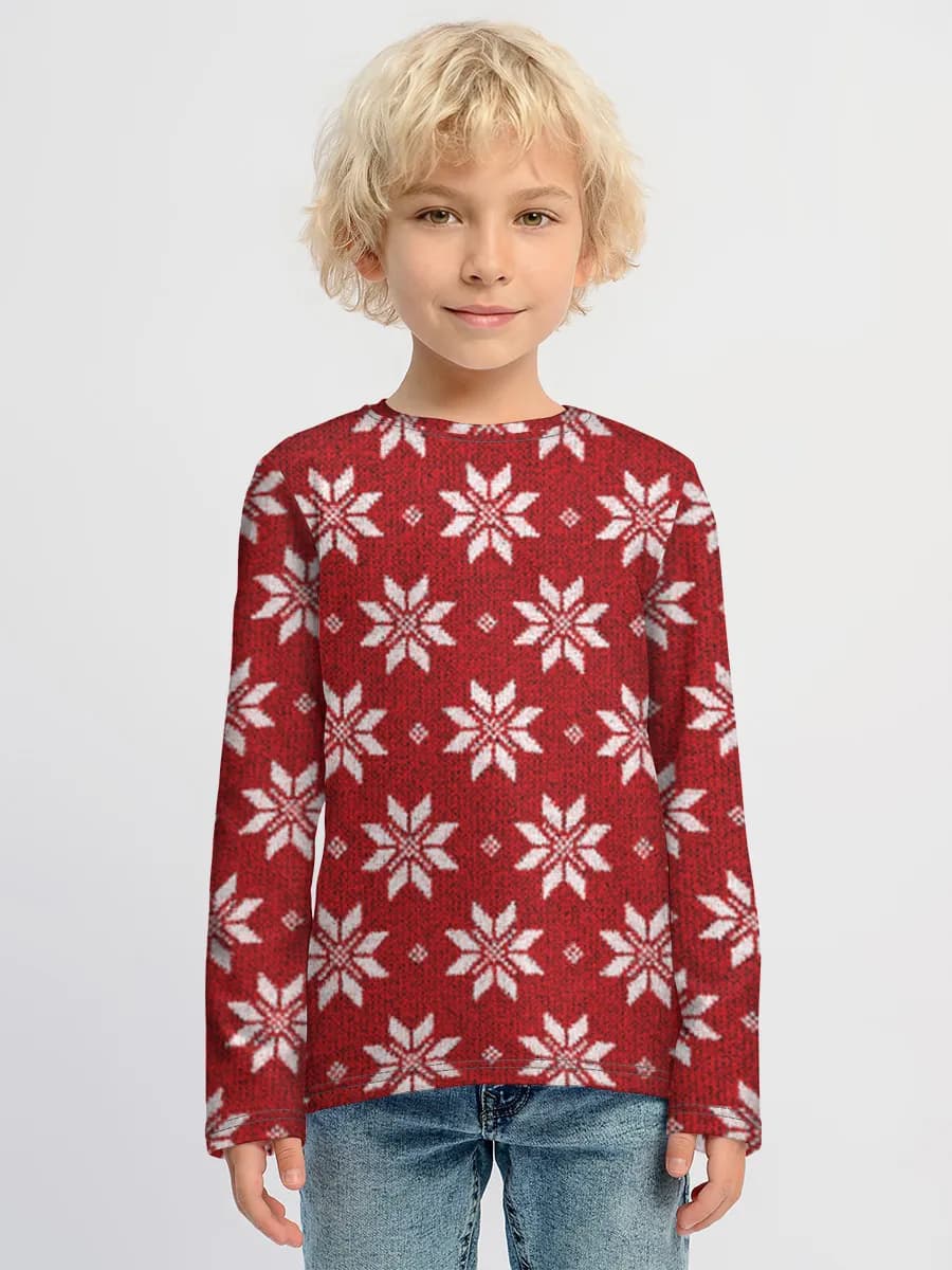 Nordic Snowflake Knit