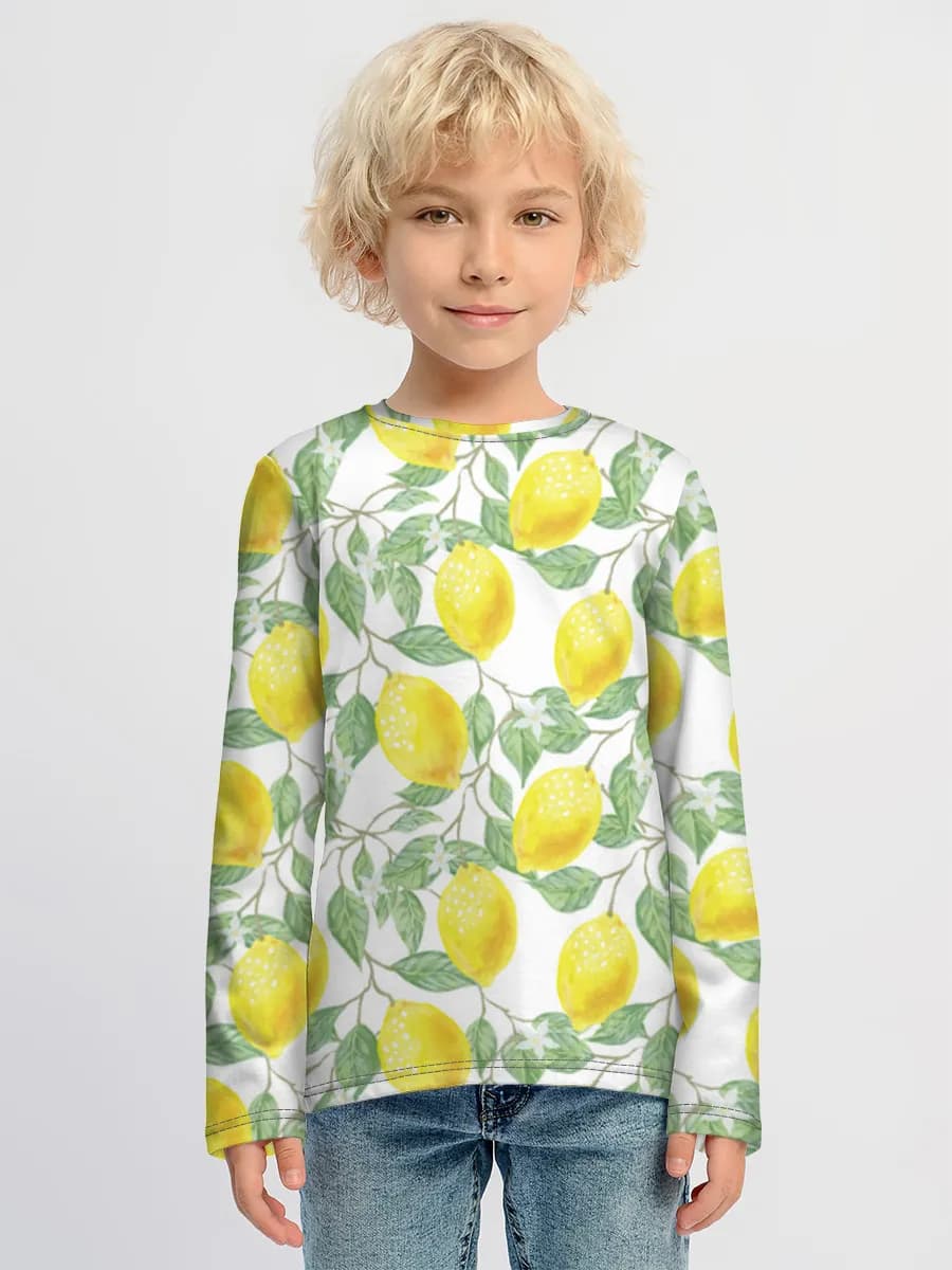 Watercolor Lemon Branches