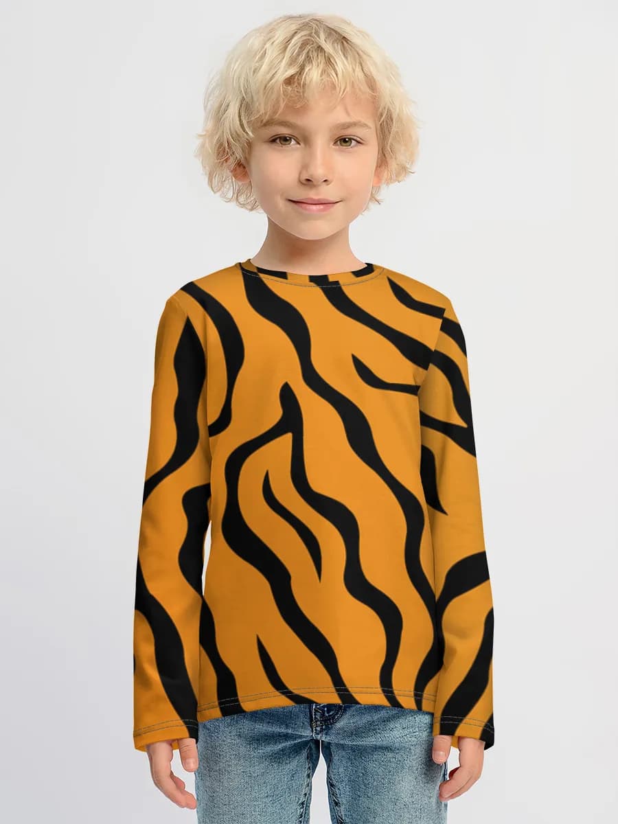 Orange Tiger Stripes