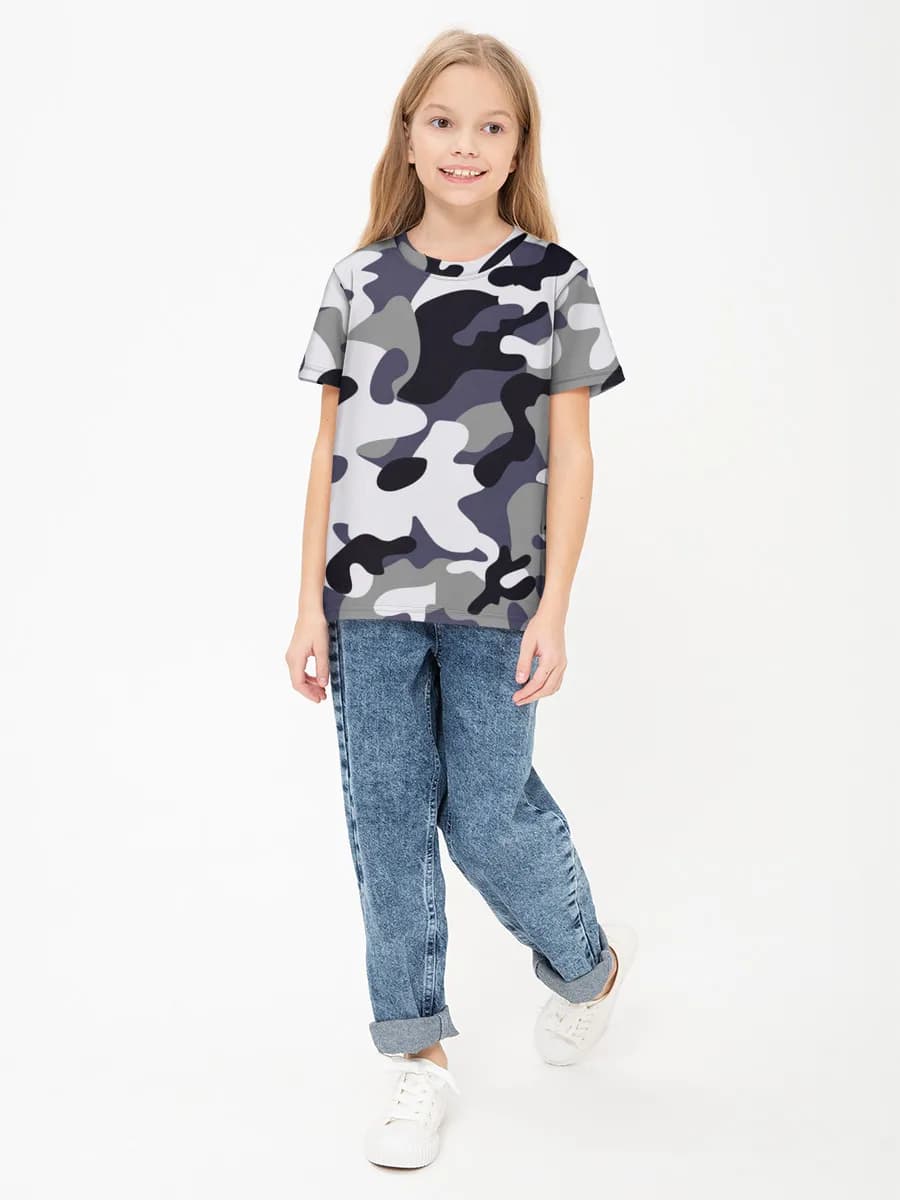 Children's cotton T-shirt (for girls. Copy)