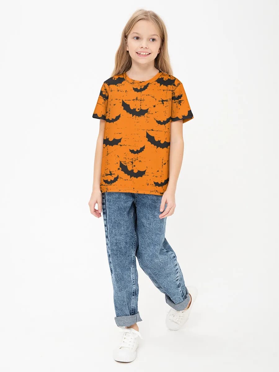 Children's cotton T-shirt (for girls. Copy)