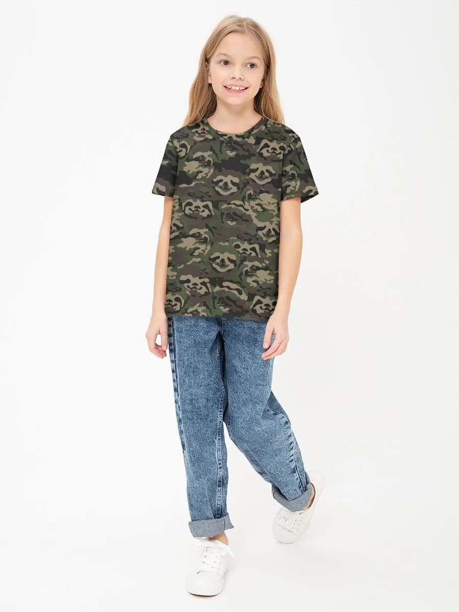 Sloth Camo Print