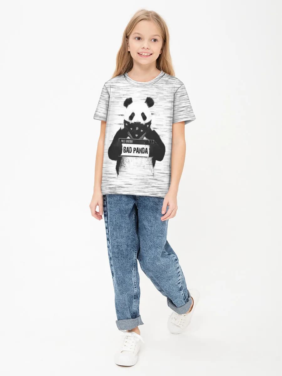 Children's cotton T-shirt (for girls. Copy)