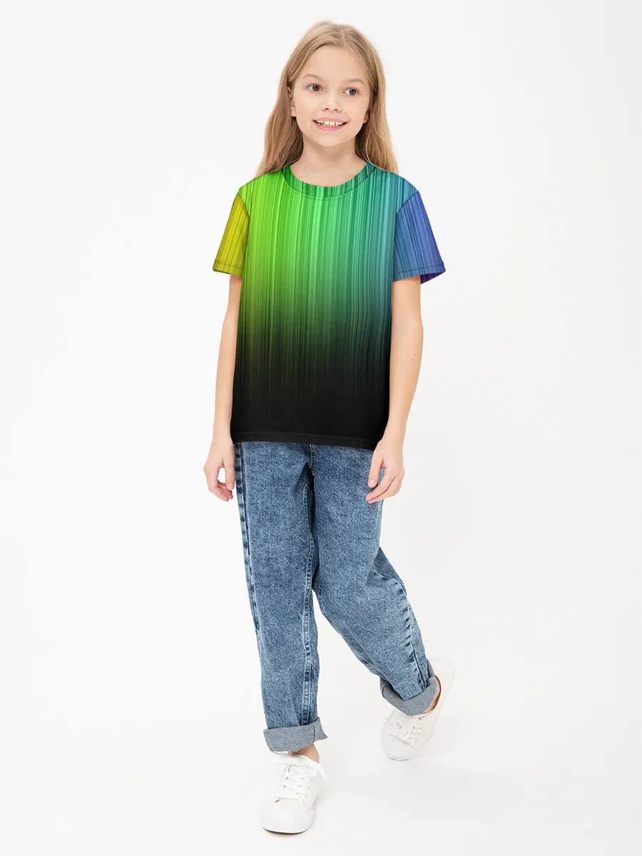 Rainbow Spectrum Stripes