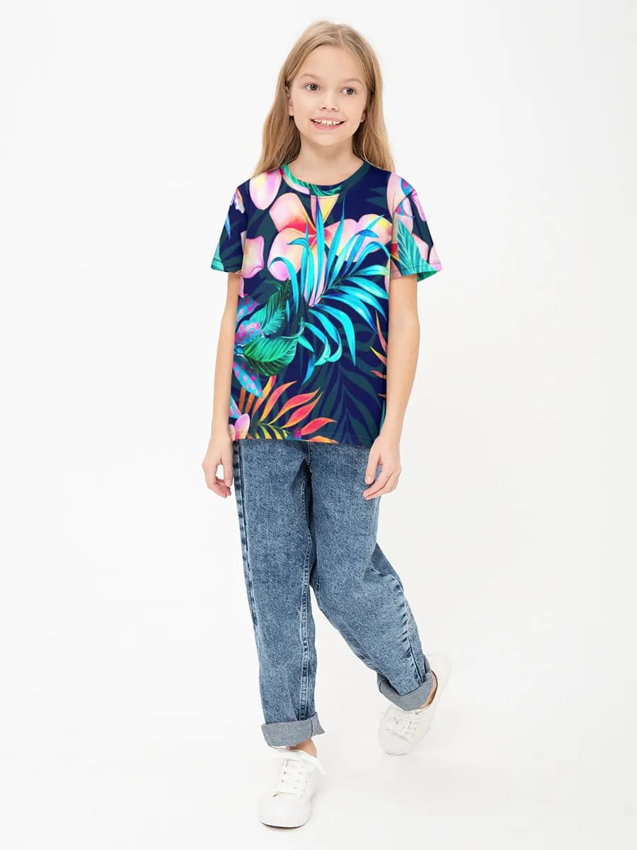 Neon Tropical Florals
