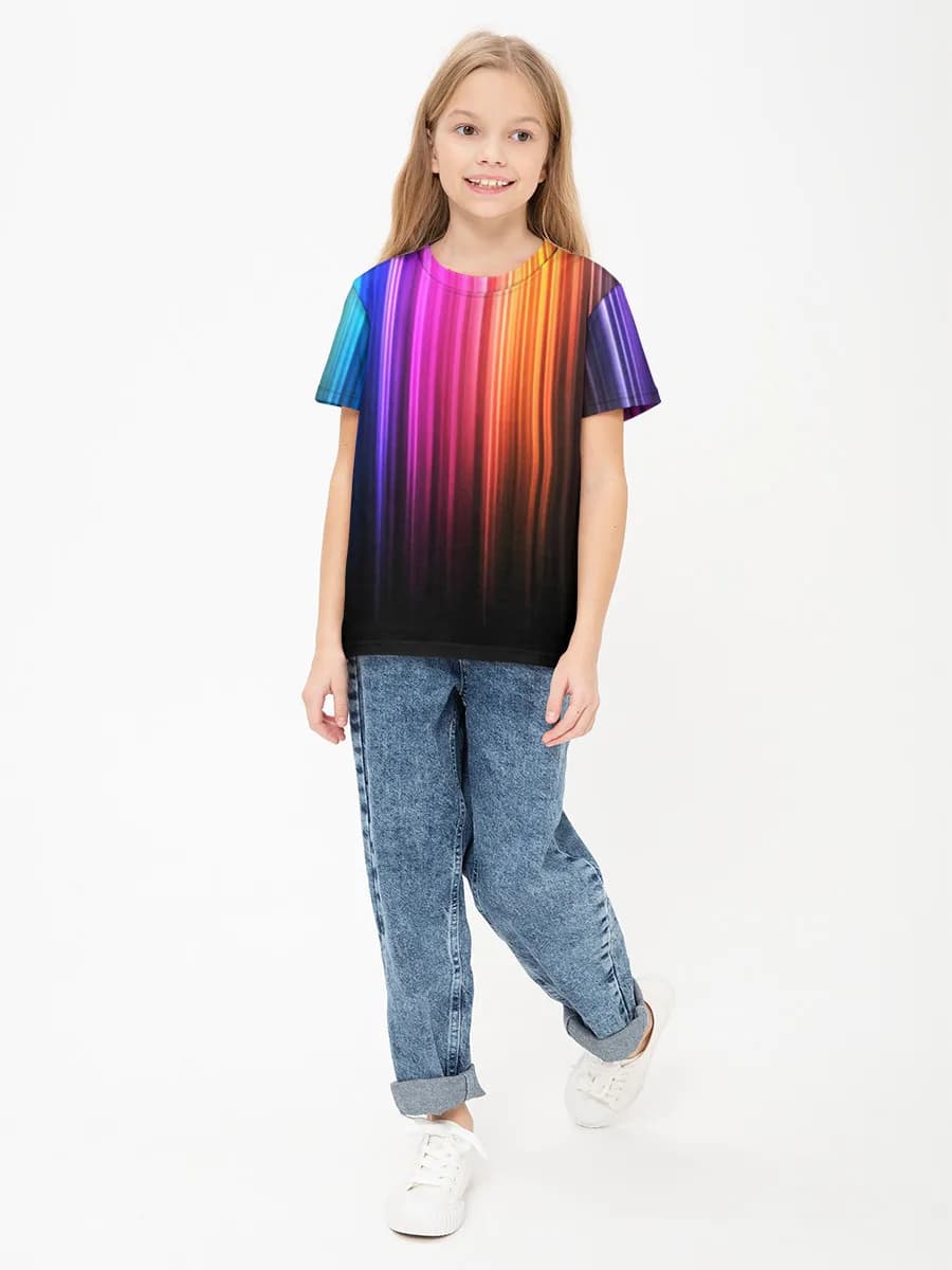 Rainbow Light Streaks