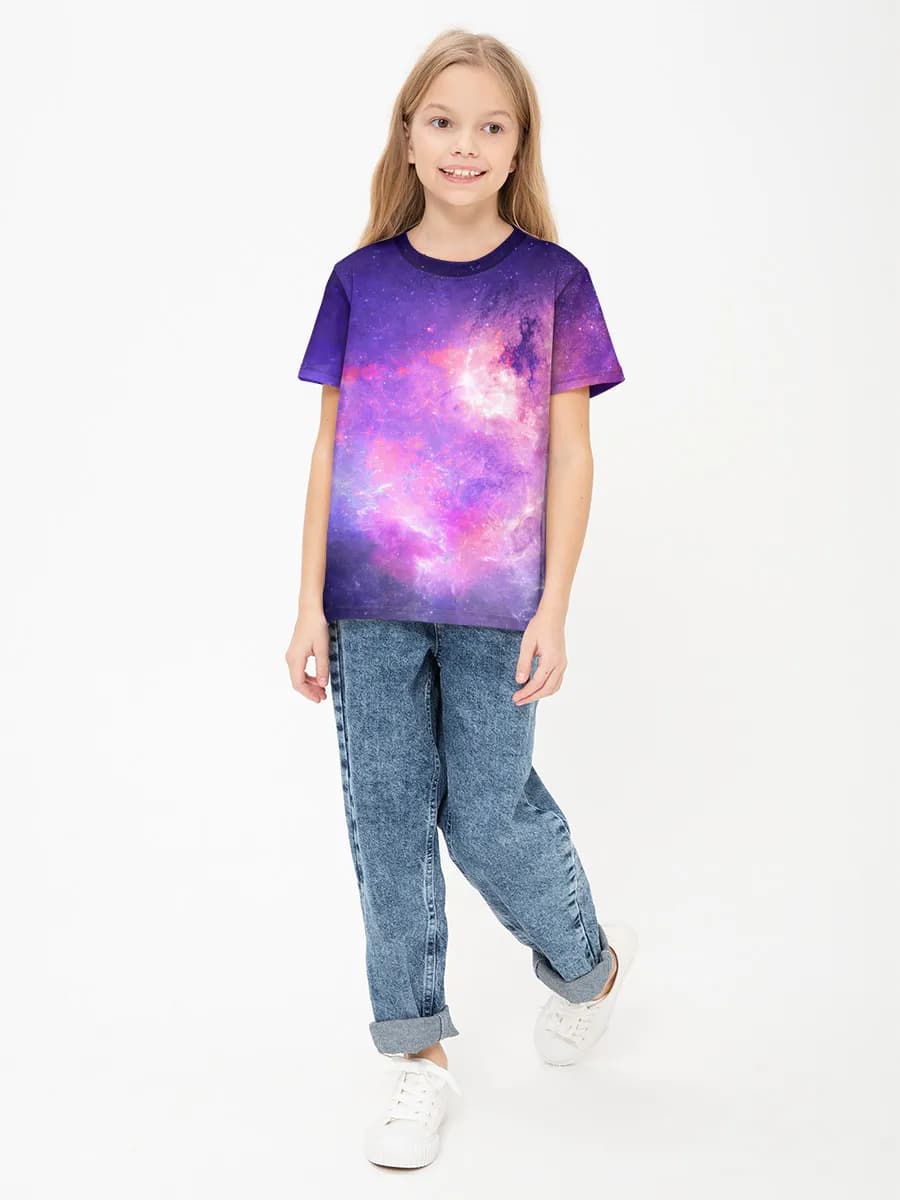 Violet Cosmic Nebula