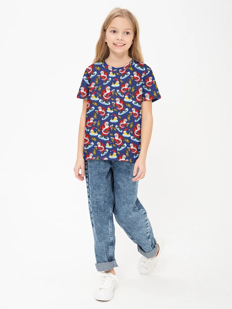 Children's cotton T-shirt (for girls. Copy)