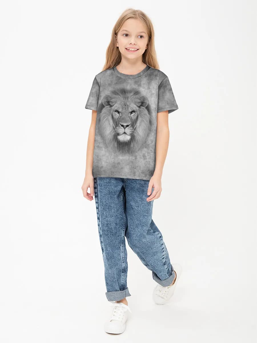 Children's cotton T-shirt (for girls. Copy)