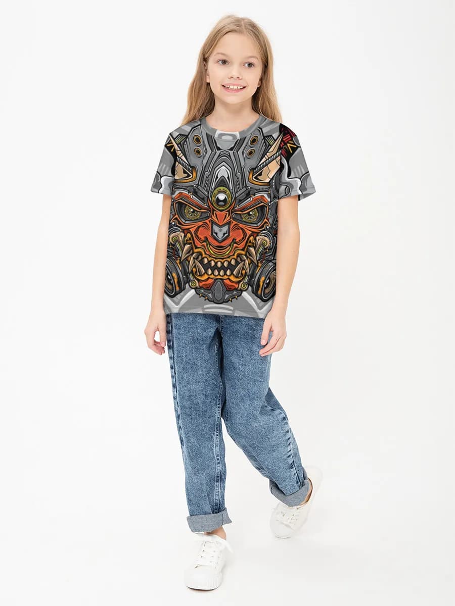 Children's cotton T-shirt (for girls. Copy)