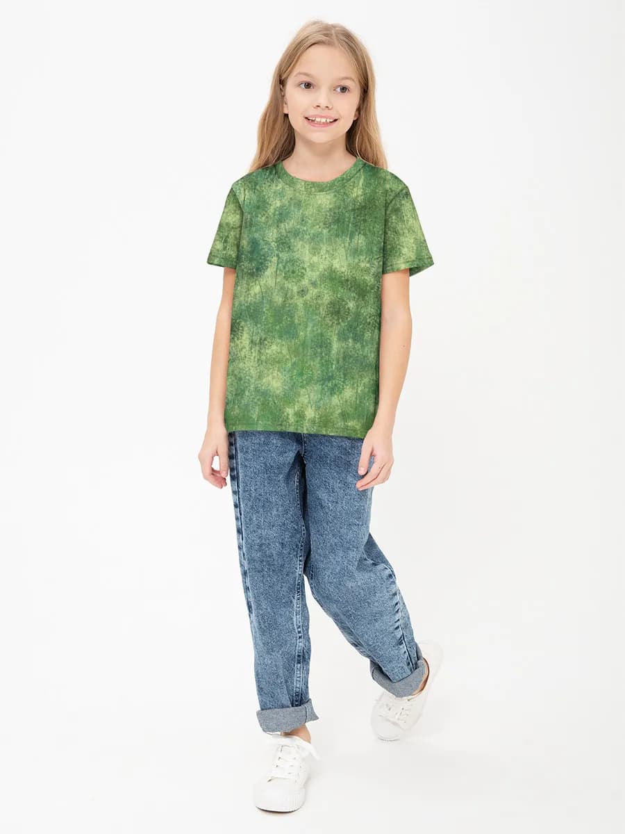 Children's cotton T-shirt (for girls. Copy)